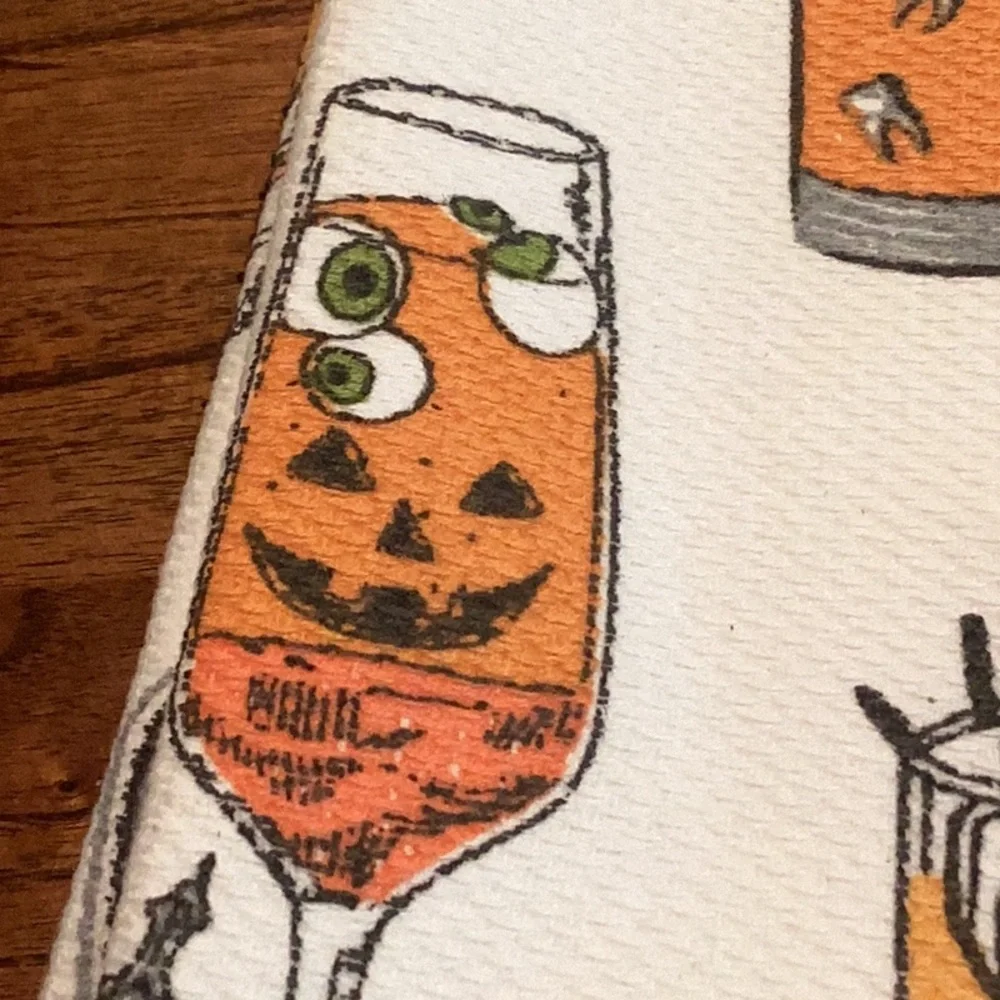 Halloween Kitchen Towels - set of 3